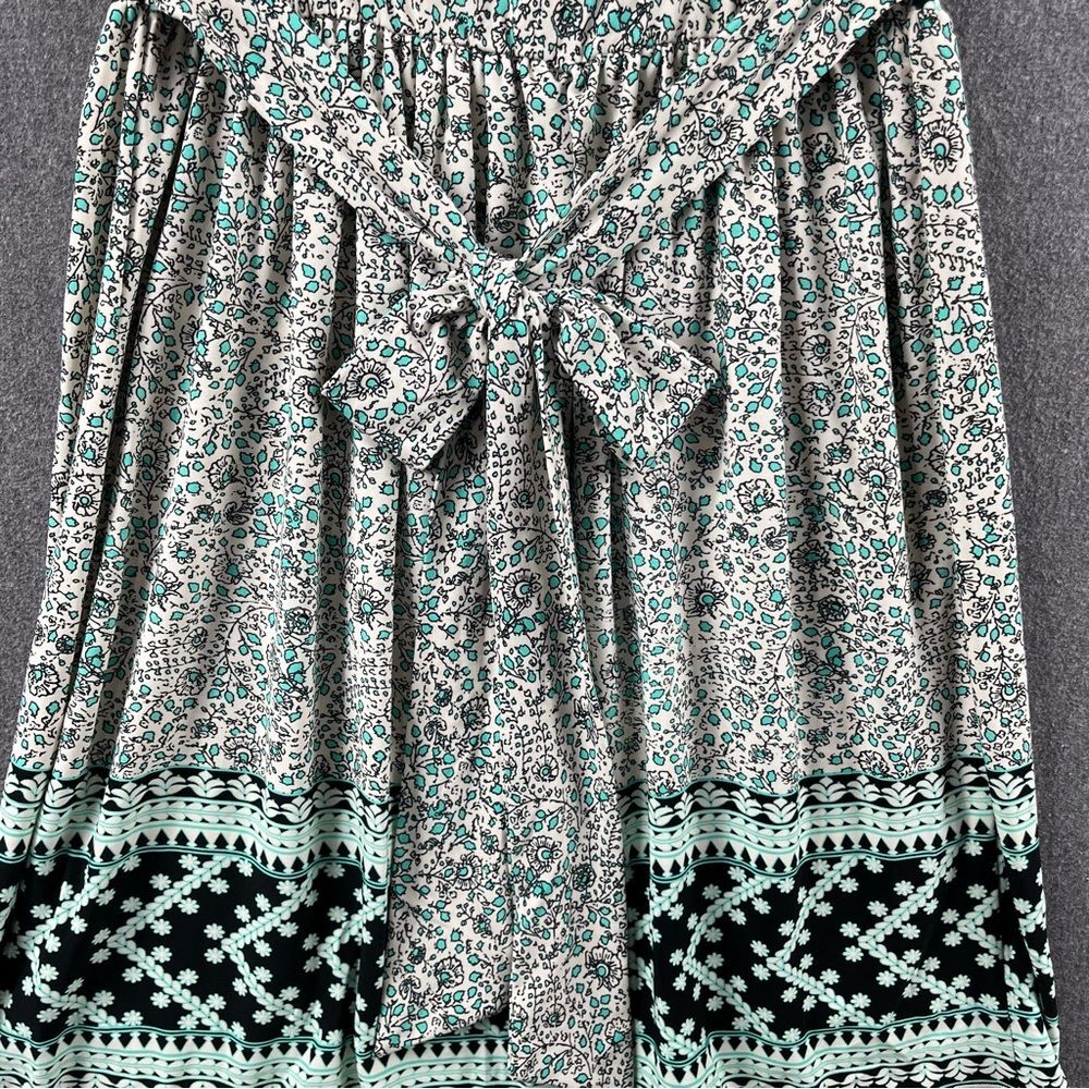 Ruby Rox Boho Floral Tie Back Dress Size S Cottagecore Y2K Adjustable Straps - Picture 7 of 12